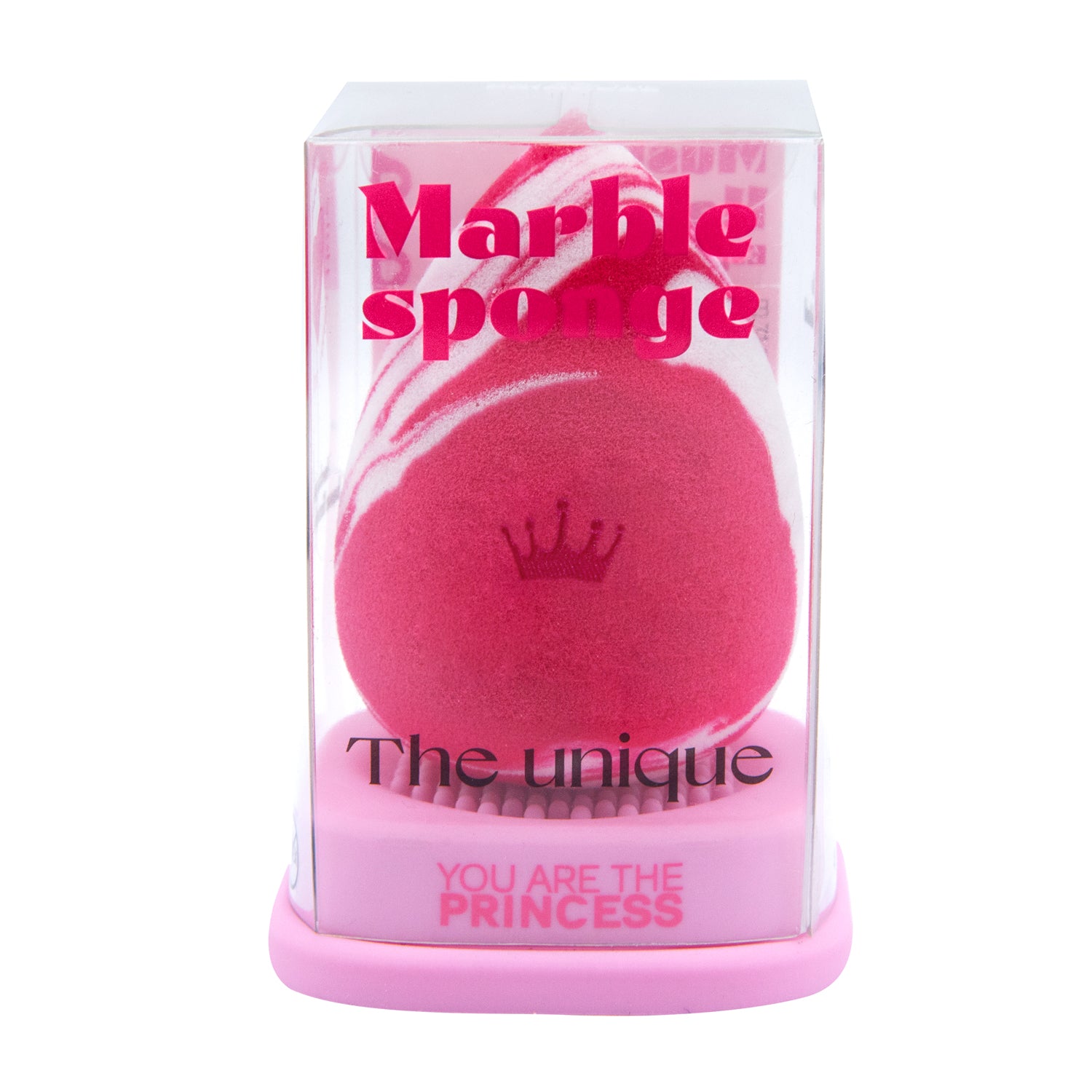 YAP MUST HAVE  ESPONJA MARBLE ROSA + BASE