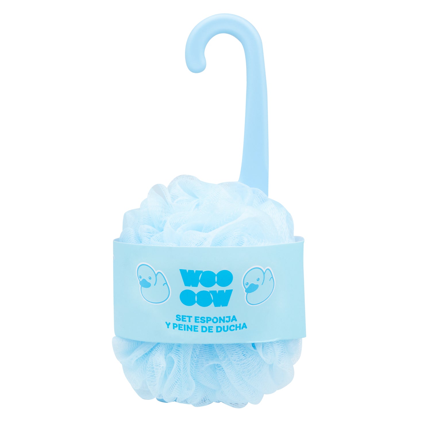 SET ESPONJA & PEINE DE DUCHA
