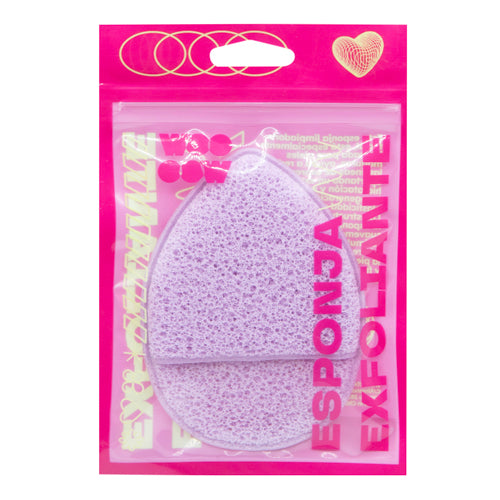 ESPONJA EXFOLIANTE LILA