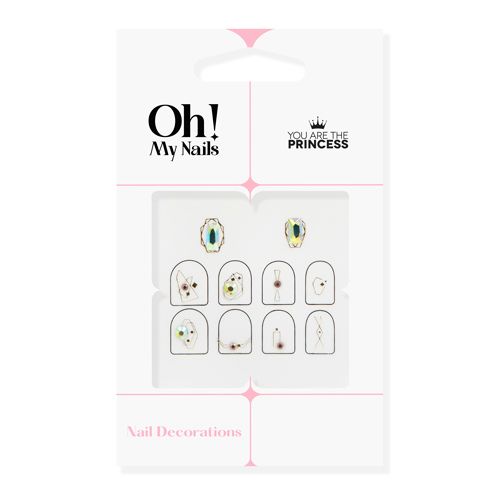 CRISTALES STICKERS NAILS